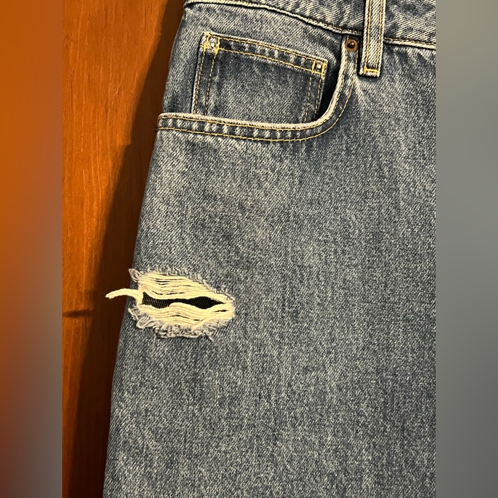 Ksubi High Rise Women’s Jeans Distressed Wide Leg Size‎ 28 - Picture 4 of 12